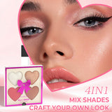 A Four-color Blush Delivers A Natural Subtle Glow