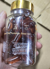 Natural Pumpkin Seed Oil Soft Capsules