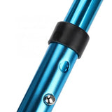Adjustable Telescopic Underarm Cane Crutch Crutches Aluminum Alloy for Disabled Seniors Elderly Portable Folding Walking Stick O