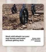 ‌440lbs Heavy-Duty Senior Mobility Rollator Walkers Foldable Sit /Push Walker /Shopping Basket&Adjustable Handles‌ Shopping Cart