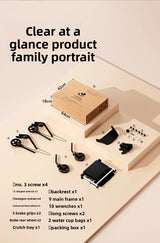 ‌440lbs Heavy-Duty Senior Mobility Rollator Walkers Foldable Sit /Push Walker /Shopping Basket&Adjustable Handles‌ Shopping Cart