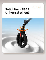 ‌440lbs Heavy-Duty Senior Mobility Rollator Walkers Foldable Sit /Push Walker /Shopping Basket&Adjustable Handles‌ Shopping Cart