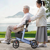 New Walker for The Elderly Rehabilitation Walking Anti-Fall Adjustable Folding Walking Rollator Walker with Arm Support Walkers