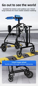 The elderly rehabilitation walking walker stroke hemiplegia auxiliary equipment the elderly anti-drop artifact adult walker