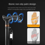 Carbon Fiber Trekking Poles for Hiking And Walking Anti-Slip Elderly Walking Sticks with Supportive Cylindrical Handle