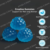 Creatine Monohydrate Infused Gummies with Vitamin B12 Muscle Growth Strength Pre-Workout Fitness Healthcare Supplement 120pcs