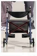 New Walker for The Elderly Rehabilitation Walking Anti-Fall Adjustable Folding Walking Rollator Walker with Arm Support Walkers