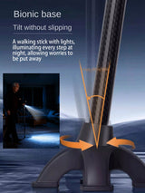 Carbon Fiber Trekking Poles for Hiking And Walking Anti-Slip Elderly Walking Sticks with Supportive Cylindrical Handle