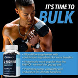 L-Arginine - Nitric Oxide Supplements - Boost Endurance & Strength, Promote Muscle Growth, Improve Performance