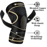 Sports Knee Brace with Copper Ion - Breathable Spandex Support for Training, Daily Wear & Reliable Protection