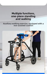 The elderly rehabilitation walking walker stroke hemiplegia auxiliary equipment the elderly anti-drop artifact adult walker