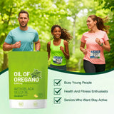 300 Capsules Oil Of Oregano with Black Seed Oil - Natural Antioxidants for Fitness Nutritional Support - Highly Effective