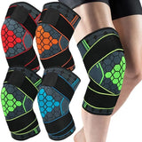 1 PC Sports Knee Pads Professional Anti-collision Support Basketball Knee Pads Mountaineering Running Fitness Outdoor Protective