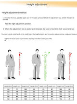 Carbon Fiber Trekking Poles for Hiking And Walking Anti-Slip Elderly Walking Sticks with Supportive Cylindrical Handle