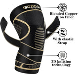Sports Knee Brace with Copper Ion - Breathable Spandex Support for Training, Daily Wear & Reliable Protection