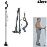 New design Portable Foldable Non-slip Elderly Cane Posture Cane Outdoor Hiking Crutch Walking Stick