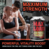 Men's Max Load Capsules - Supports Muscle Mass and Vitality,Daily Immune Health Supplement,Non-GMO