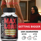 Men's Max Load Capsules - Supports Muscle Mass and Vitality,Daily Immune Health Supplement,Non-GMO