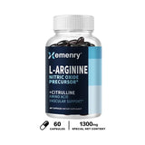 L-Arginine - Nitric Oxide Supplements - Boost Endurance & Strength, Promote Muscle Growth, Improve Performance