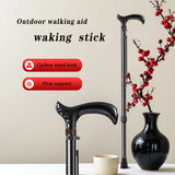 Carbon Fiber Trekking Poles for Hiking And Walking Anti-Slip Elderly Walking Sticks with Supportive Cylindrical Handle