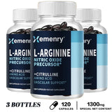 L-Arginine - Nitric Oxide Supplements - Boost Endurance & Strength, Promote Muscle Growth, Improve Performance