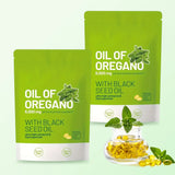 300 Capsules Oil Of Oregano with Black Seed Oil - Natural Antioxidants for Fitness Nutritional Support - Highly Effective