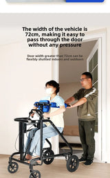 The elderly rehabilitation walking walker stroke hemiplegia auxiliary equipment the elderly anti-drop artifact adult walker