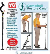 New design Portable Foldable Non-slip Elderly Cane Posture Cane Outdoor Hiking Crutch Walking Stick