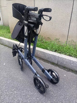 New Walker for The Elderly Rehabilitation Walking Anti-Fall Adjustable Folding Walking Rollator Walker with Arm Support Walkers