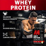 Whey Protein Capsuels, with 5000mg Protein, Supports Recovery,  Supplement for Balanced Muscle Health, Immunity, NON-GMO