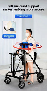 The elderly rehabilitation walking walker stroke hemiplegia auxiliary equipment the elderly anti-drop artifact adult walker