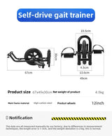 The elderly rehabilitation walking walker stroke hemiplegia auxiliary equipment the elderly anti-drop artifact adult walker