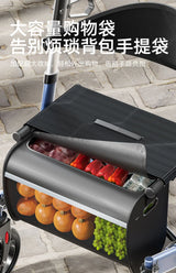 New Walker for The Elderly Rehabilitation Walking Anti-Fall Adjustable Folding Walking Rollator Walker with Arm Support Walkers