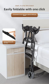 The elderly walking walker multi-functional four-legged crutches walking hemiplegia rehabilitation