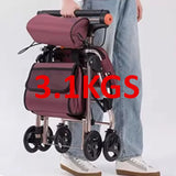 JayCreer Ultralight Rollator Walker