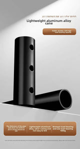 The elderly walking walker multi-functional four-legged crutches walking hemiplegia rehabilitation