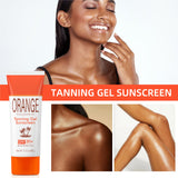 Sun Tanning Protective Black Natural Wheat Skin Moisturizing Isolation UV Body Protective Gel