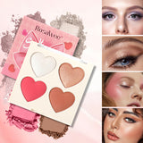 A Four-color Blush Delivers A Natural Subtle Glow