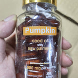 Natural Pumpkin Seed Oil Soft Capsules