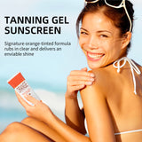 Sun Tanning Protective Black Natural Wheat Skin Moisturizing Isolation UV Body Protective Gel